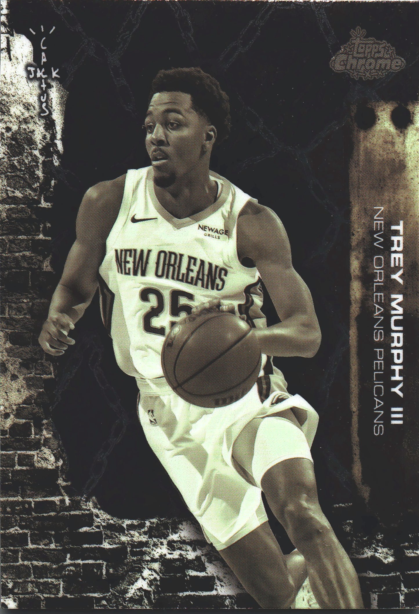 2025 Topps Chrome Cactus Jack Trey Murphy III #58 New Orleans Pelicans