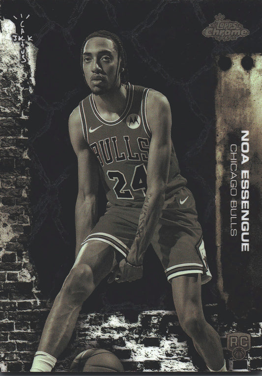 2025 Topps Chrome Cactus Jack Noa Essengue RC #72 Chicago Bulls