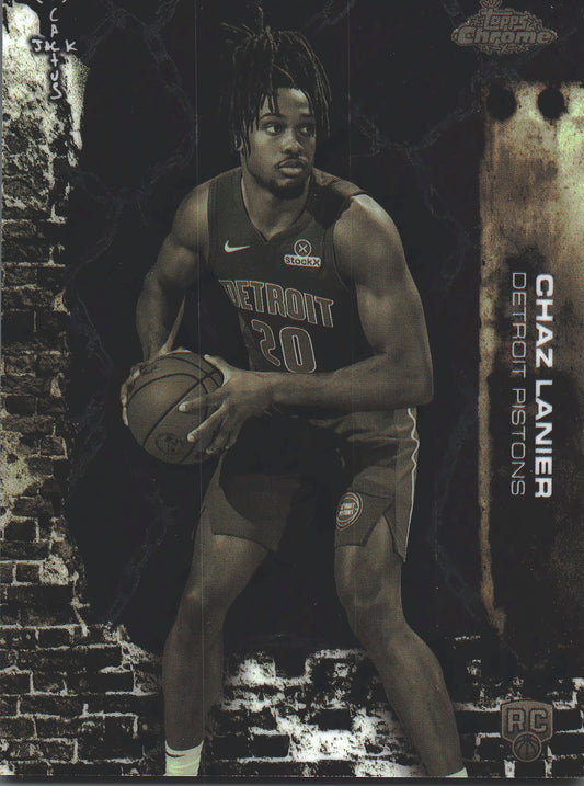 2025 Topps Chrome Cactus Jack Chaz Lanier RC #98 Detroit Pistons