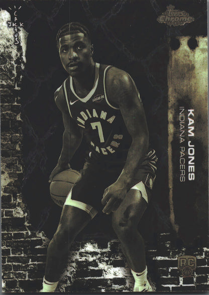 2025 Topps Chrome Cactus Jack Kam Jones RC #99 Indiana Pacers
