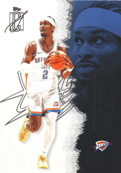 2025 Topps Signature Class Shai Gilgeous-Alexander #54 Oklahoma City Thunder