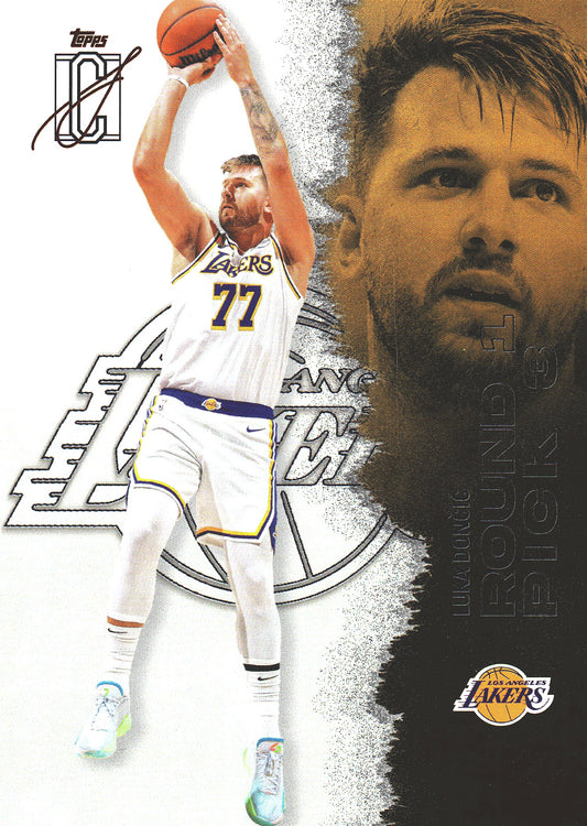 2025 Topps Signature Class Luka Dončić #83 Los Angeles Lakers
