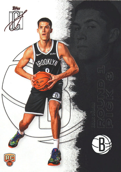 2025 Topps Signature Class Egor Dëmin RC #105 Brooklyn Nets