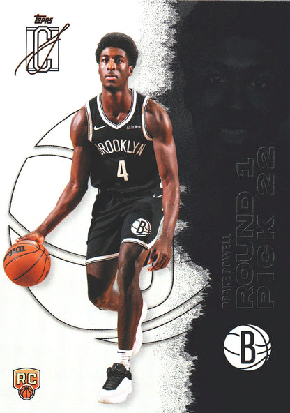 2025 Topps Signature Class Drake Powell RC #118 Brooklyn Nets