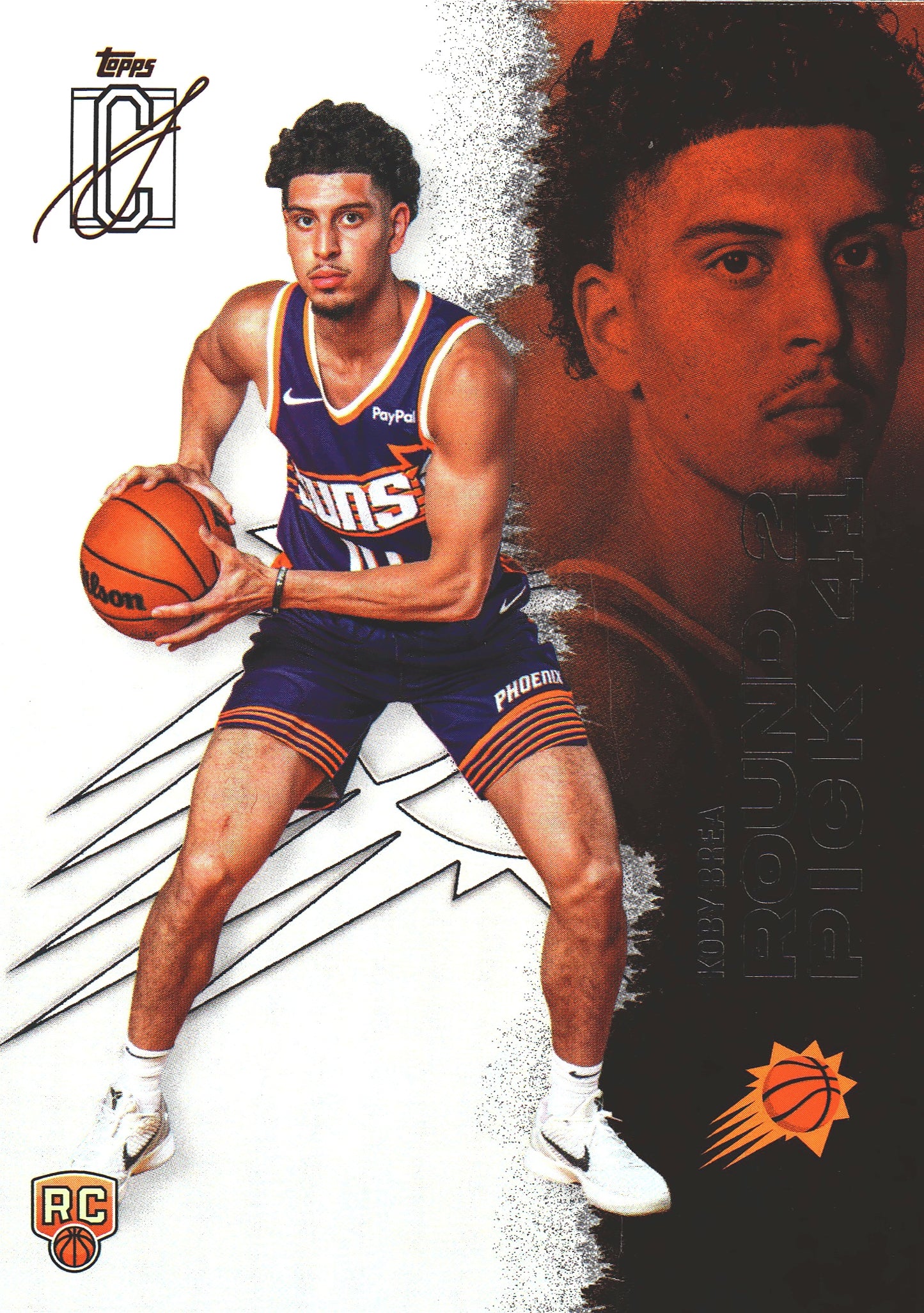 2025 Topps Signature Class Koby Brea RC #134 Phoenix Suns