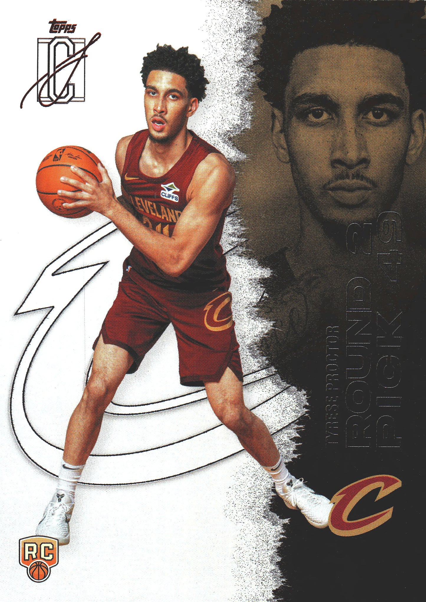 2025 Topps Signature Class Tyrese Proctor RC #141 Cleveland Cavaliers