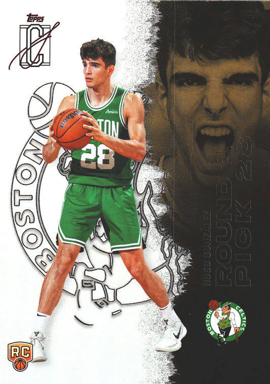 2025 Topps Signature Class Hugo González RC #148 Boston Celtics