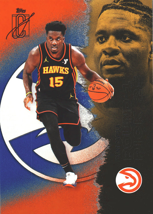 2025 Topps Signature Class Orange Clint Capela #48 Atlanta Hawks