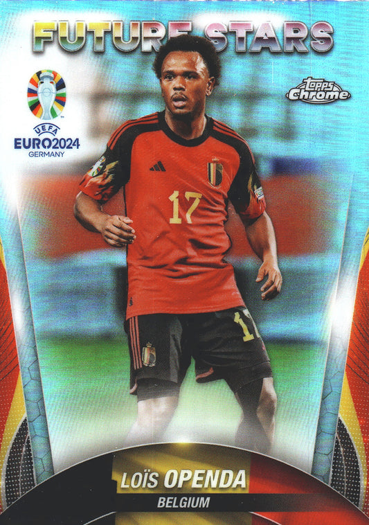 2024 Topps Chrome EURO Refractor Micky van de Ven RC #84 Pays-Bas