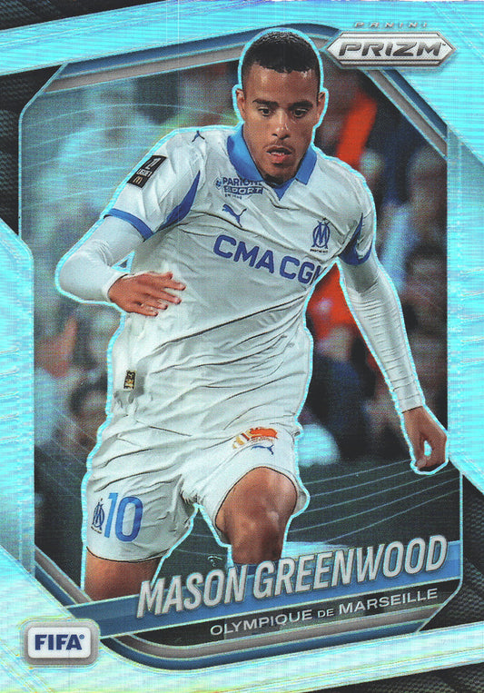 2025 Panini Prizm FIFA Silver Mason Greenwood #139 Marseille