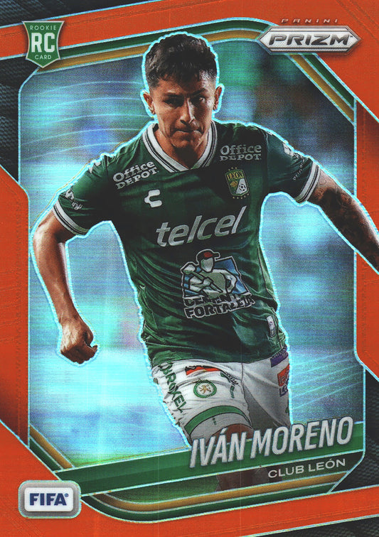 2025 Panini Prizm FIFA Orange /125 Iván Moreno #212 León FC