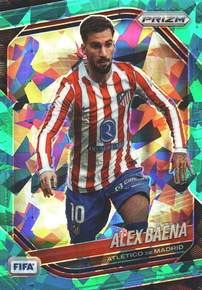 2025 Panini Prizm FIFA Aqua /99 Alex Baena #4 Atlético Madrid