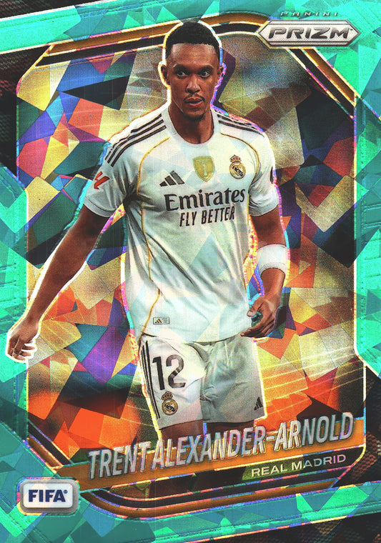 2025 Panini Prizm FIFA Aqua /99 Trent Alexander-Arnold #191 Real Madrid