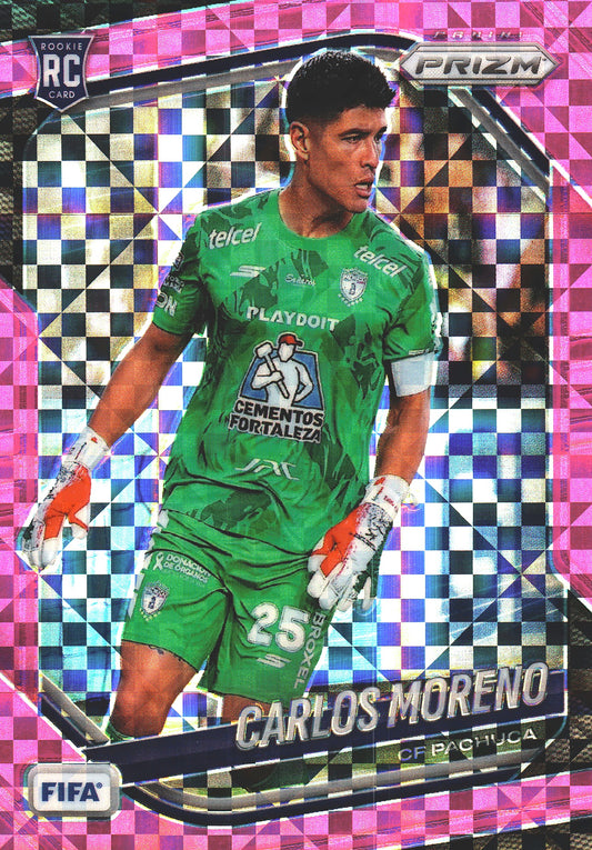 2025 Panini Prizm FIFA Pink /75 Carlos Moreno #157 CF Pachuca