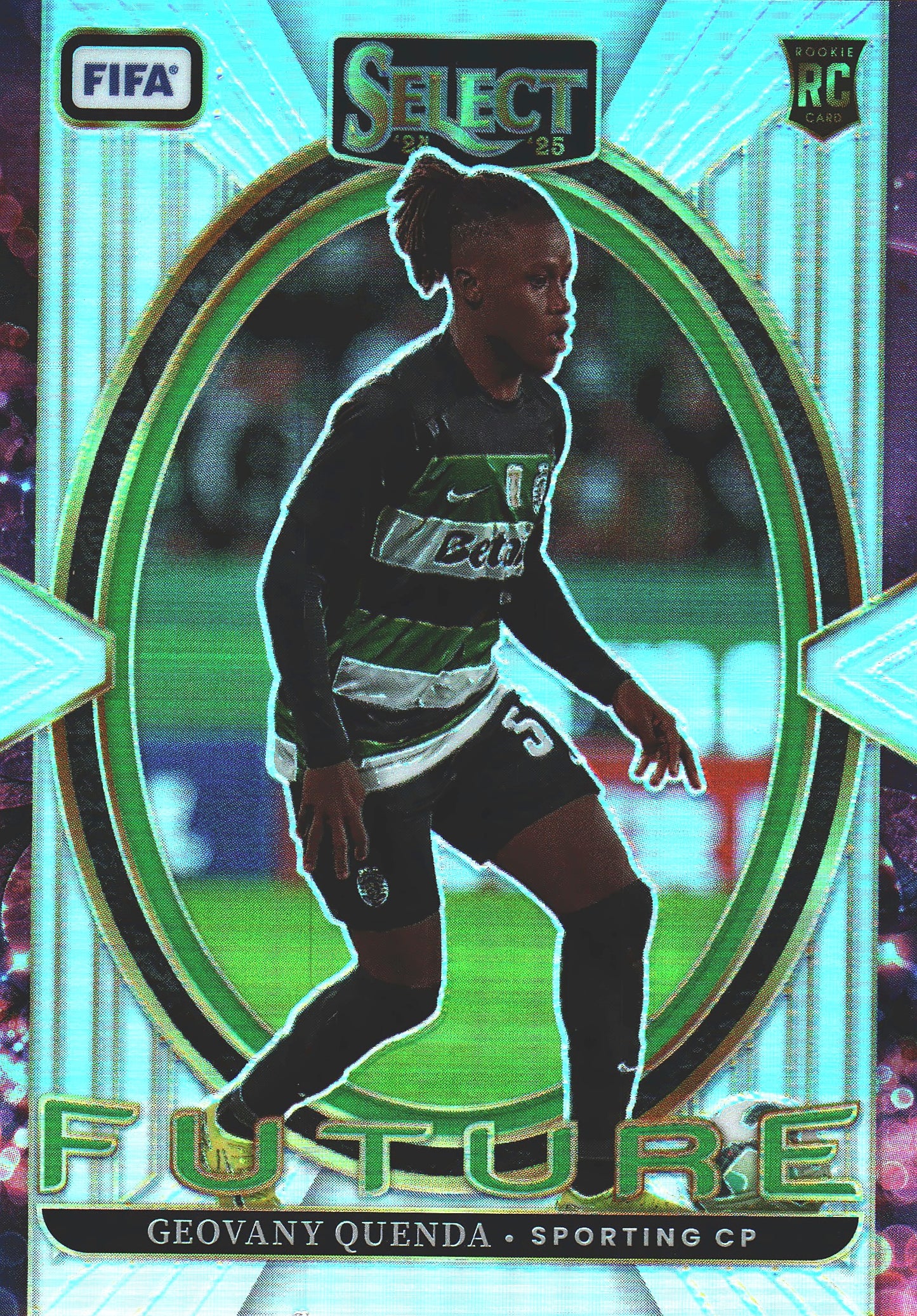 2024 Panini Select FIFA Silver Geovany Quenda RC #24 Sporting CP