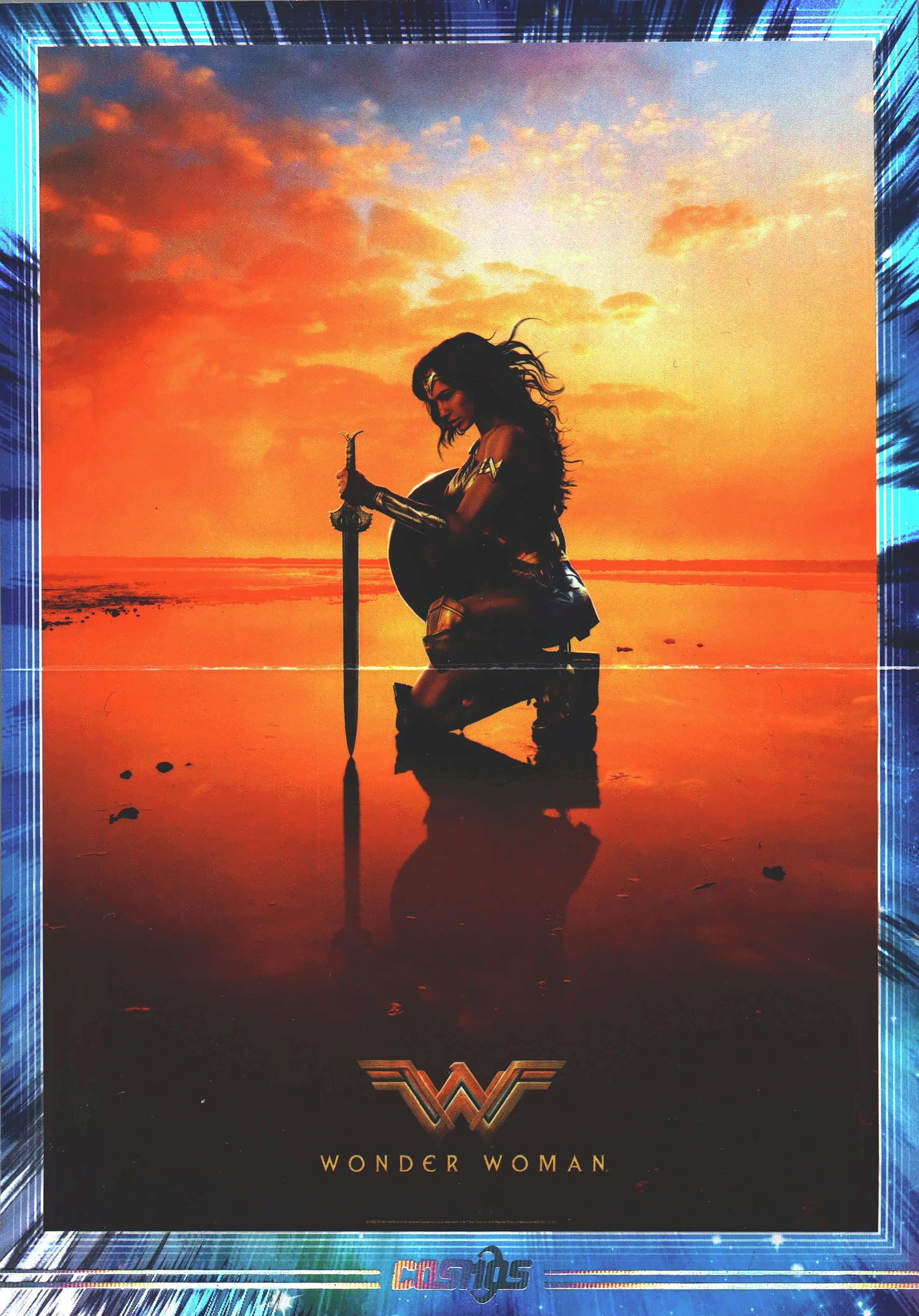 2024 Kakawow Cosmos Warner Bros. Poster Booklet /245 Wonder Woman #CWQ-HB-26