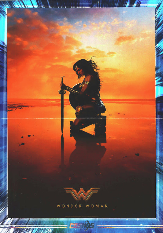 2024 Kakawow Cosmos Warner Bros. Poster Booklet /245 Wonder Woman #CWQ-HB-26