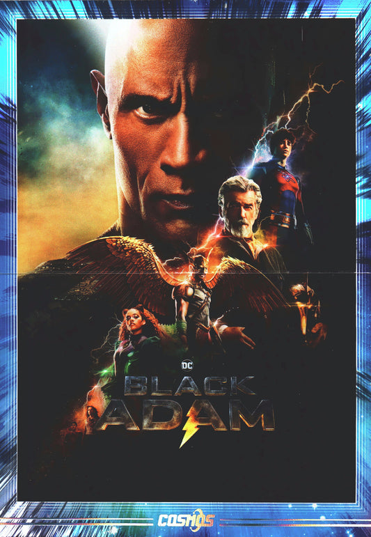 2024 Kakawow Cosmos Warner Bros. Poster Booklet /245 Black Adam #CWQ-HB-28