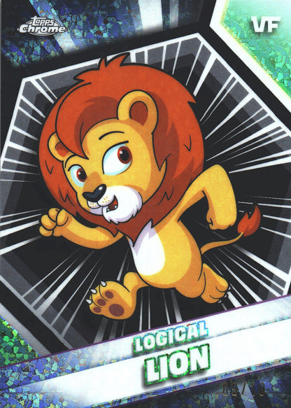 2026 Topps Chrome VeeFriends Logical Lion #115 Black /10