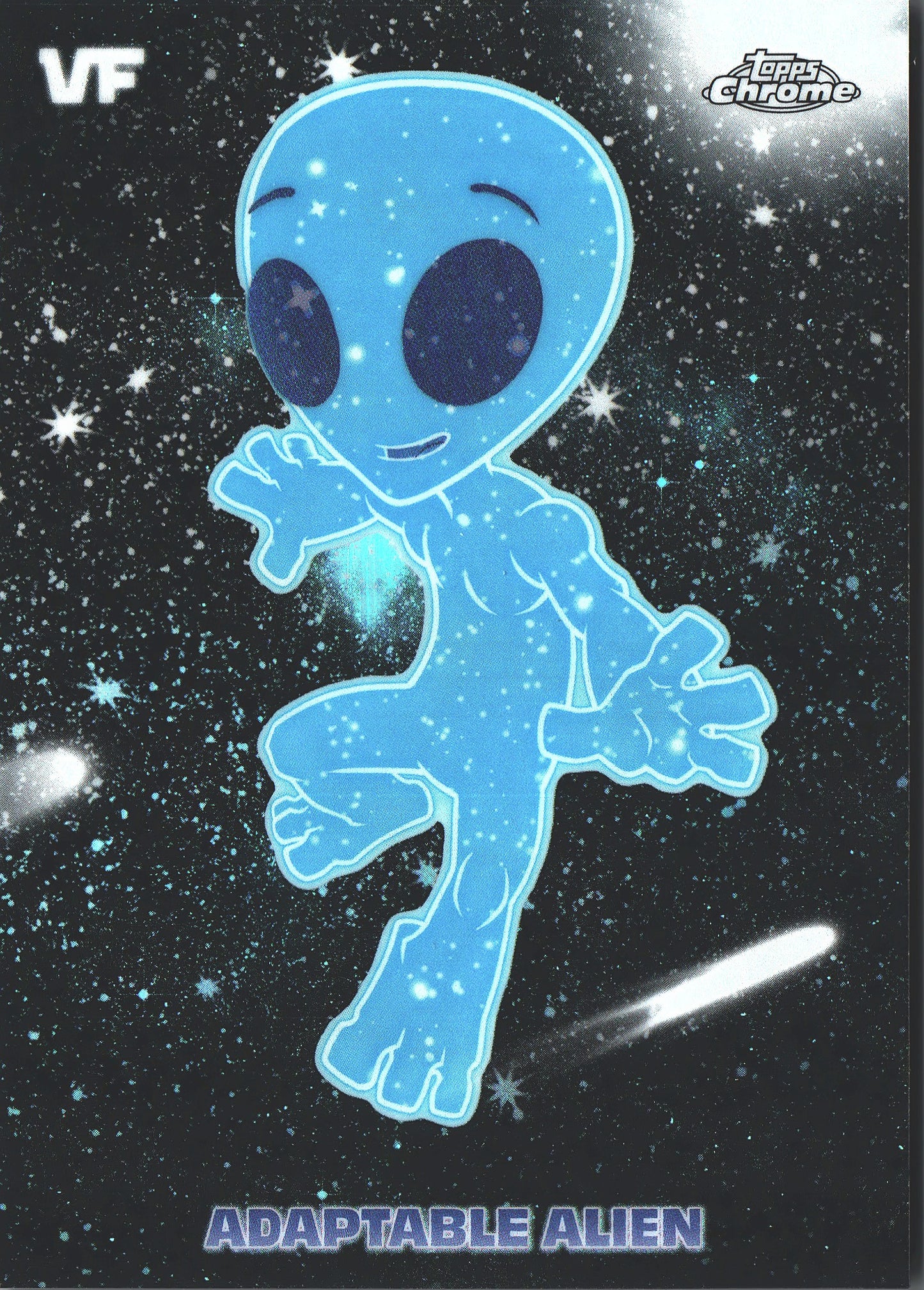2026 Topps Chrome VeeFriends SSP Case Hit Stellar Haze Adaptable Alien #SH5