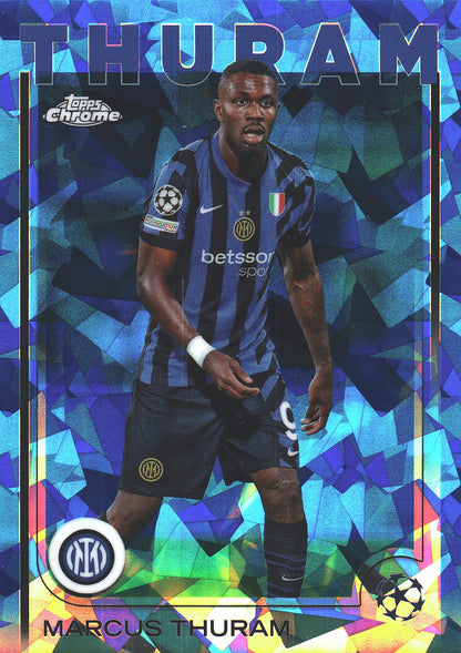 2024 Topps Chrome Sapphire UCC Marcus Thuram #111 Inter Milan