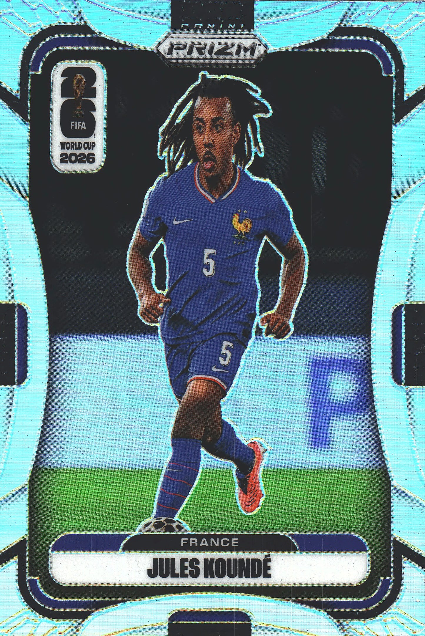 2026 Panini Prizm World Cup Silver Jules Kounde #41 France