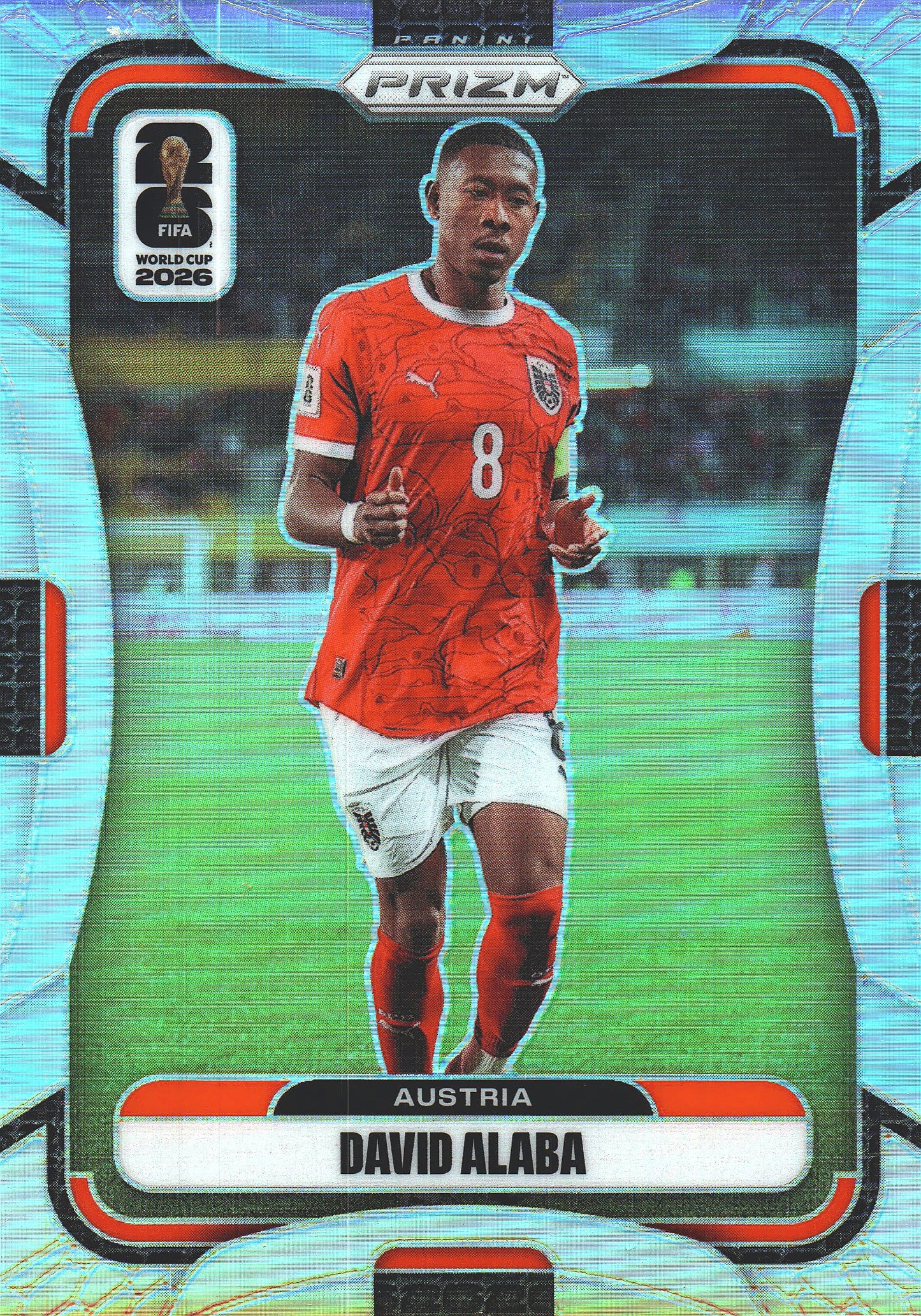 2026 Panini Prizm World Cup Silver David Alaba #146 Autriche