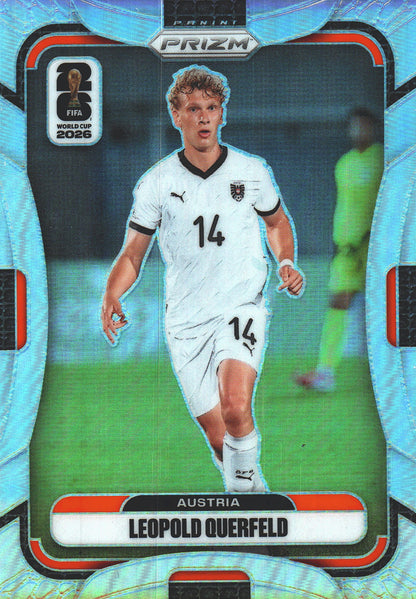 2026 Panini Prizm World Cup Silver Leopold Querfeld #148 Autriche