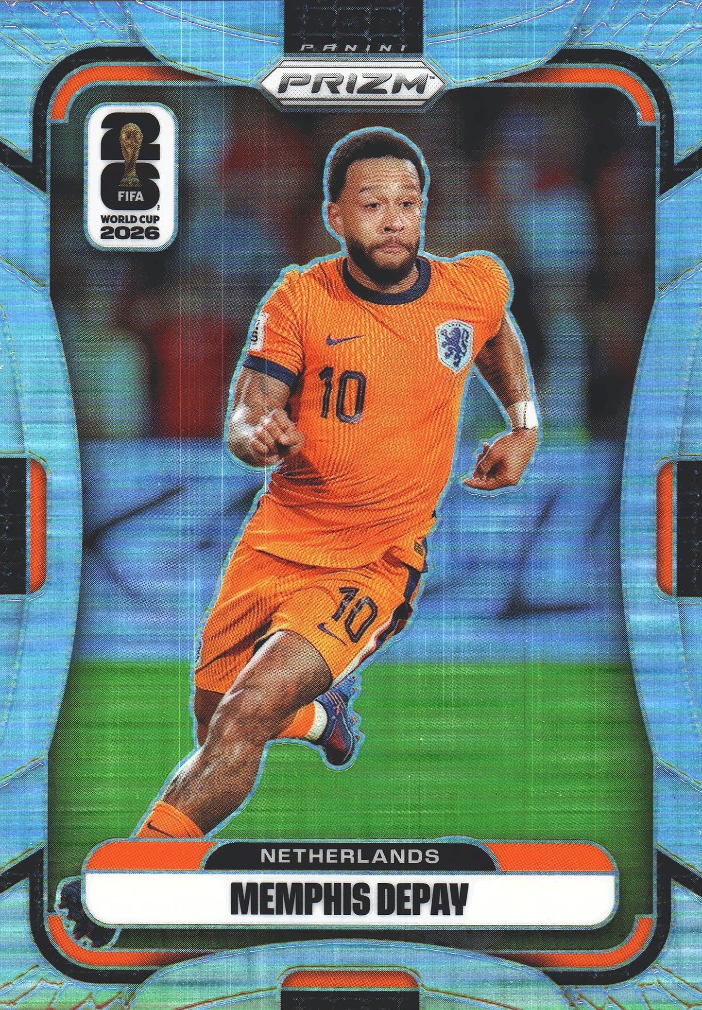 2026 Panini Prizm World Cup Silver Memphis Depay #307 Pays-Bas