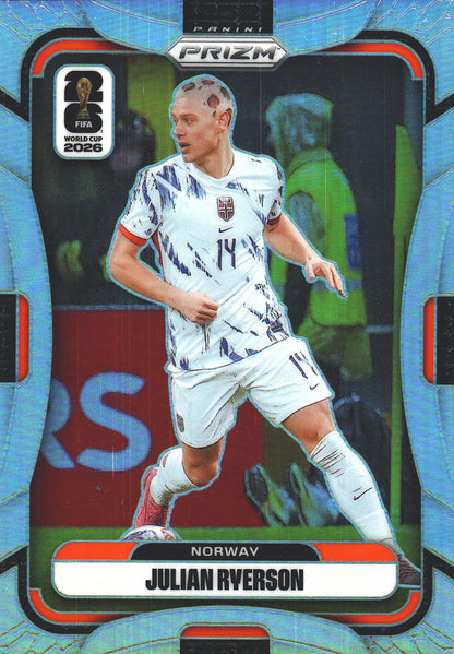 2026 Panini Prizm World Cup Silver Julian Ryerson #332 Norvege