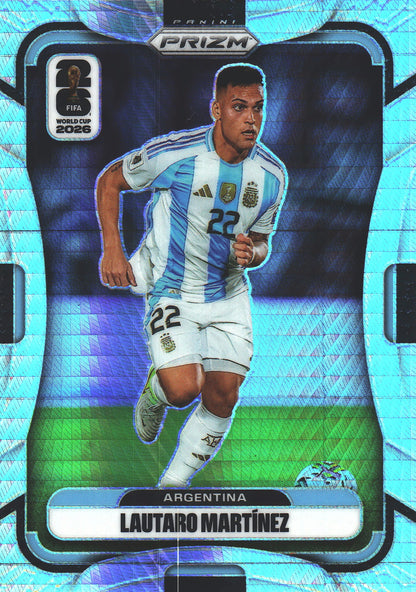 2026 Panini Prizm World Cup Hyper Lautaro Martinez #9 Argentine