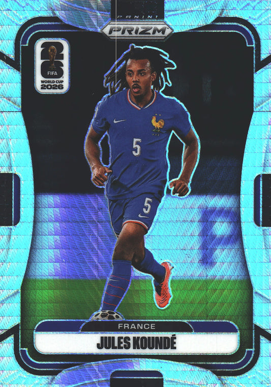 2026 Panini Prizm World Cup Hyper Jules Kounde #41 France