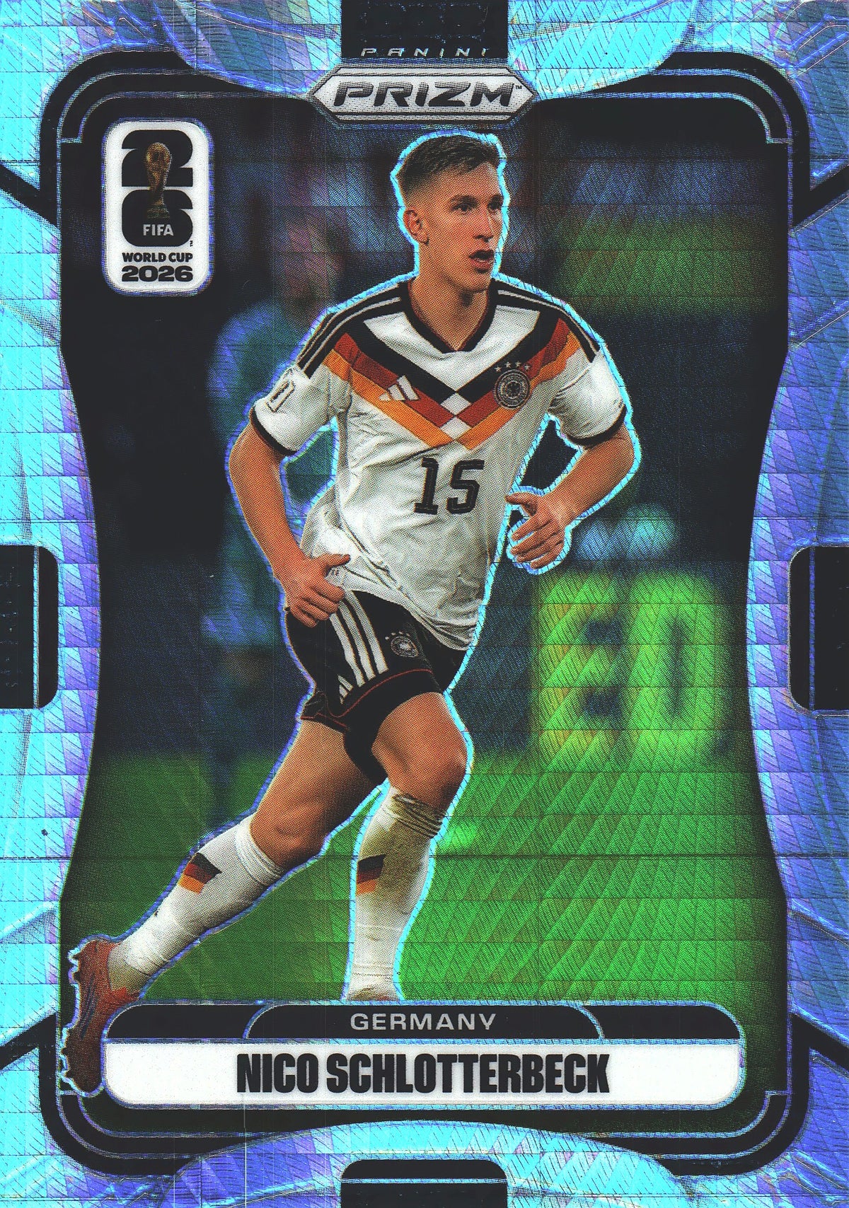 2026 Panini Prizm World Cup Hyper Nico Schlotterbeck #44 Allemagne