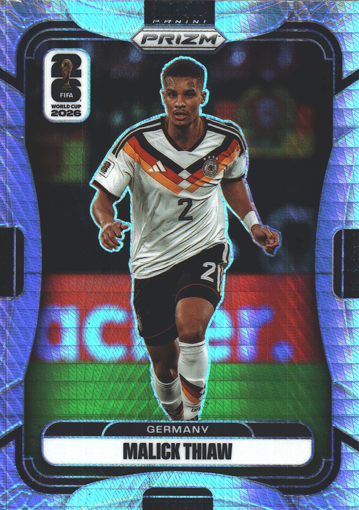2026 Panini Prizm World Cup Hyper Malick Thiaw #45 Allemagne