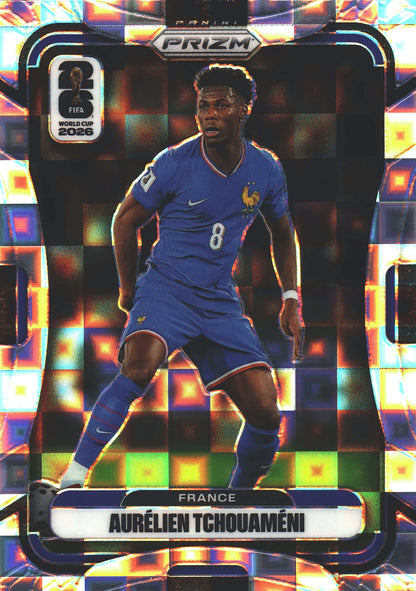 2026 Panini Prizm World Cup Pandora Aurelien Tchouameni #29 France