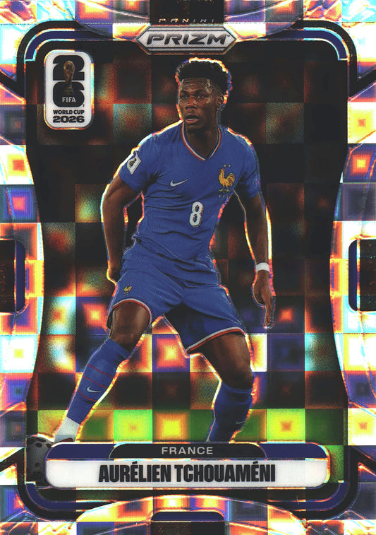 2026 Panini Prizm World Cup Pandora Aurelien Tchouameni #29 France