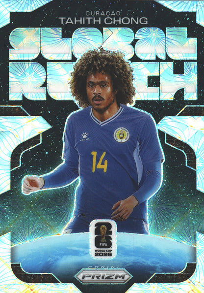 2026 Panini Prizm World Cup Global Reach Celestial Lattice Tahith Chong #8 Curacao