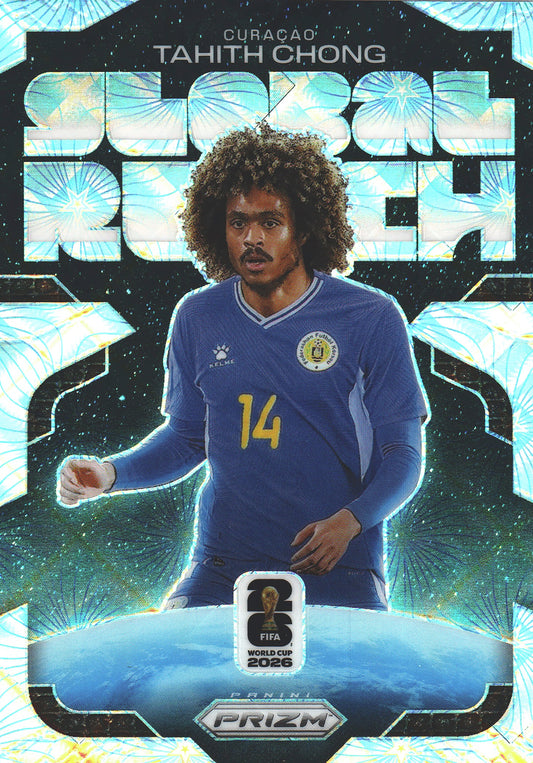 2026 Panini Prizm World Cup Global Reach Celestial Lattice Tahith Chong #8 Curacao