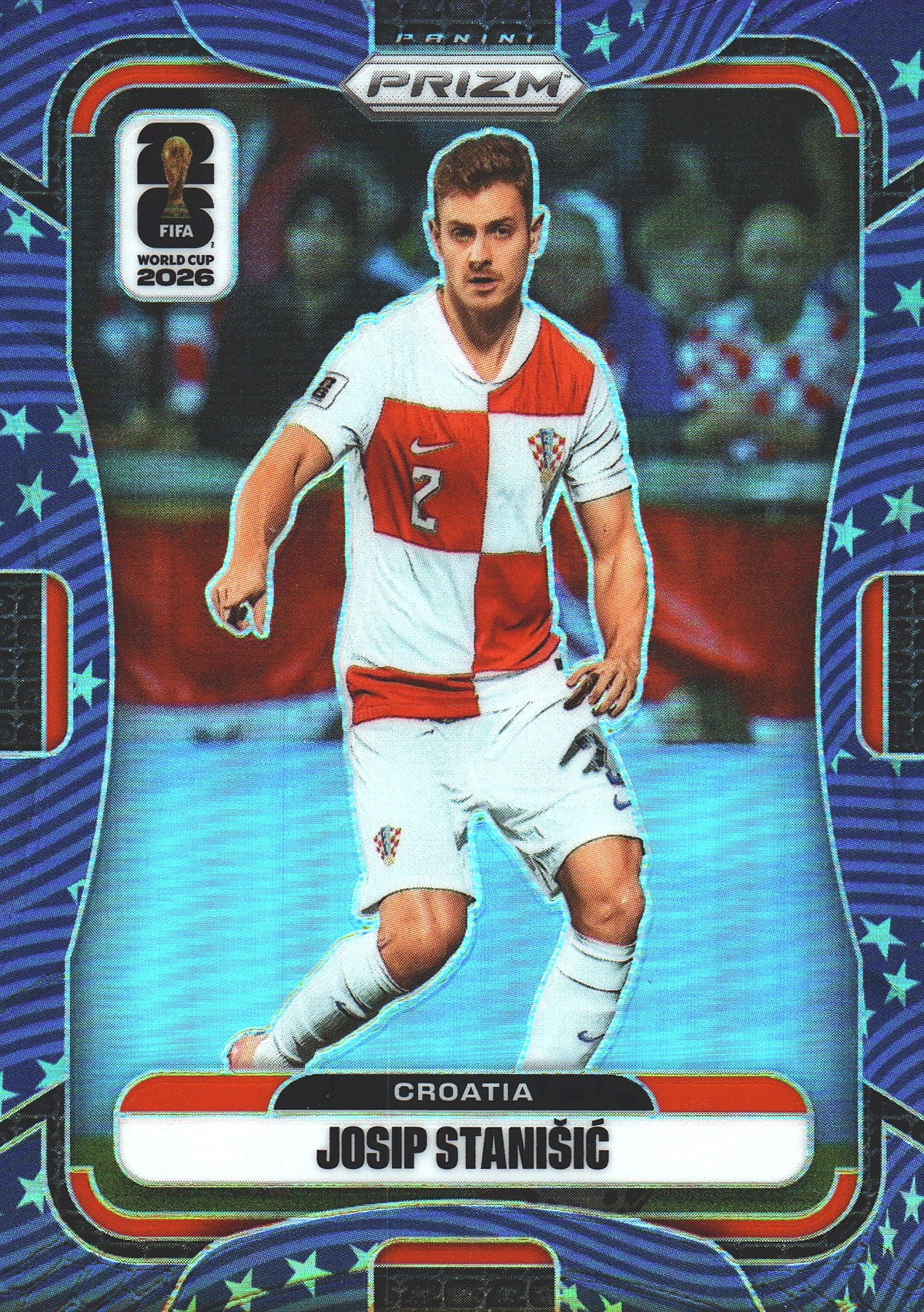 2026 Panini Prizm World Cup Old Glory /94 Josip Stanisic #198 Croatie