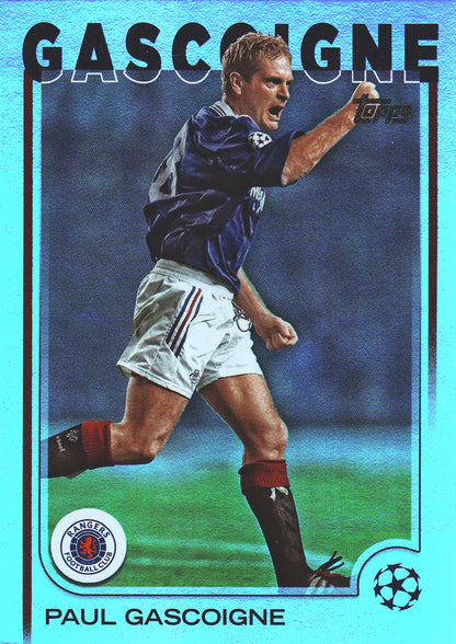 2025 Topps UCC SP Paul Gascoigne #49 Glasgow Rangers