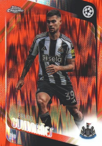 2025 Topps Chrome UCC Hongbao Bruno Guimaraes #117 Newcastle