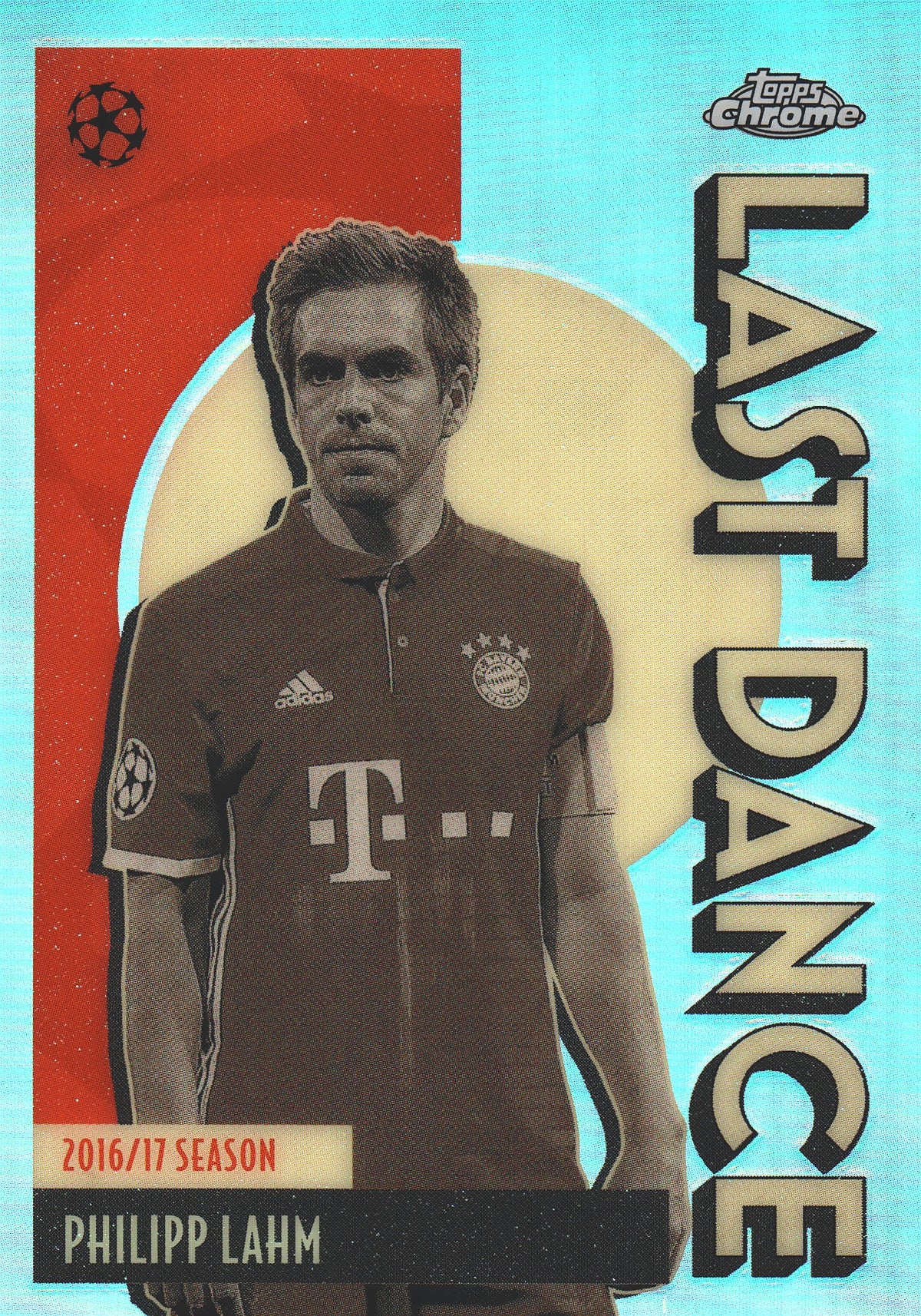 2025 Topps Chrome UCC Last Dance Philipp Lahm #LD-13 Bayern Munich