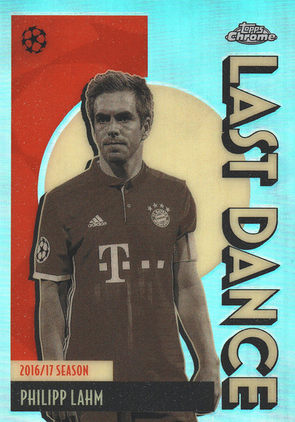 2025 Topps Chrome UCC Last Dance Philipp Lahm #LD-13 Bayern Munich