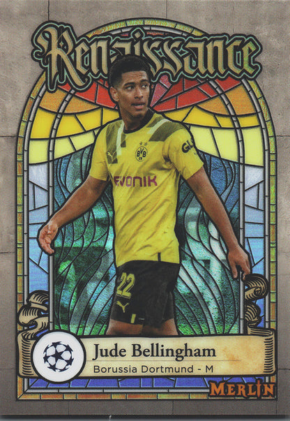 2022 Topps Merlin Chrome Renaissance Jude Bellingham #R-7 Dortmund