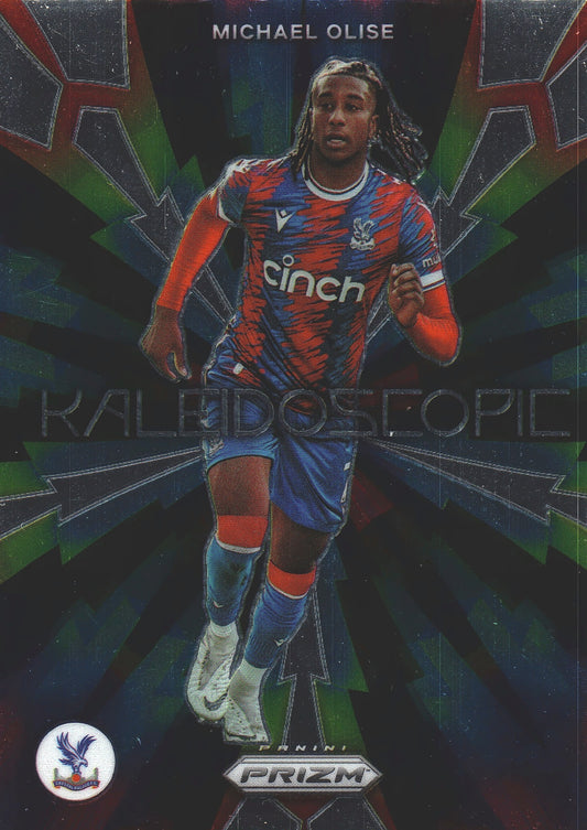 2022 Panini Prizm PL Kaleidoscopic Michael Olise #2 Crystal Palace
