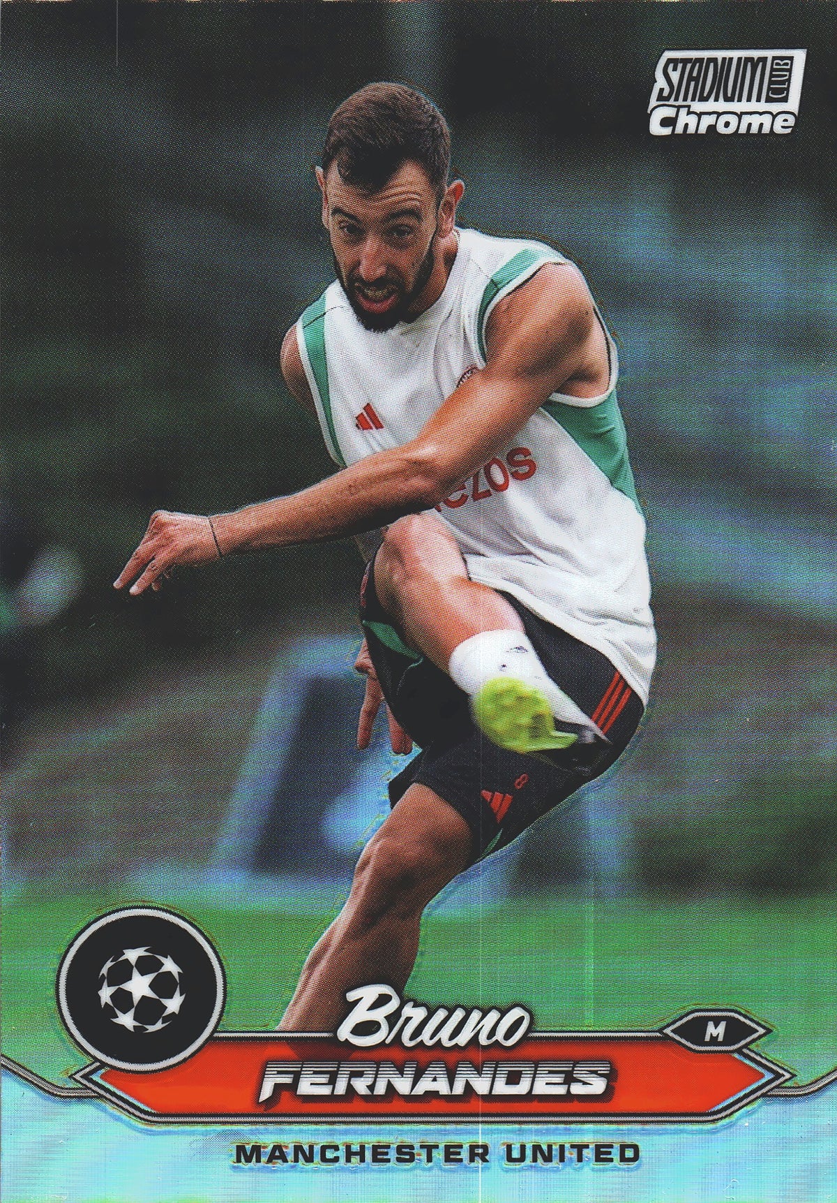 2023 Topps Stadium Club Chrome UCC Refractor Bruno Fernandes #63 Manchester United