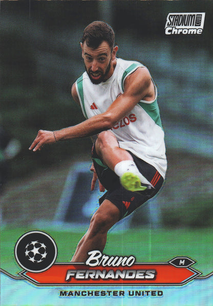2023 Topps Stadium Club Chrome UCC Refractor Bruno Fernandes #63 Manchester United