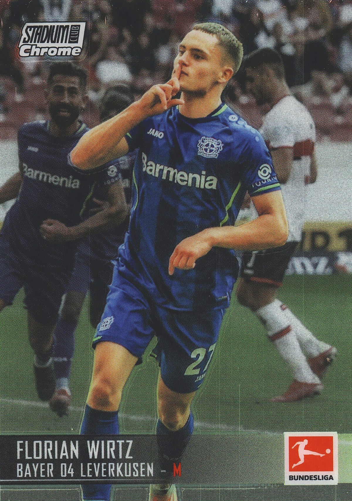 2021 Topps Stadium Club Chrome Bundesliga RC Florian Wirtz #71 Bayer Leverkusen