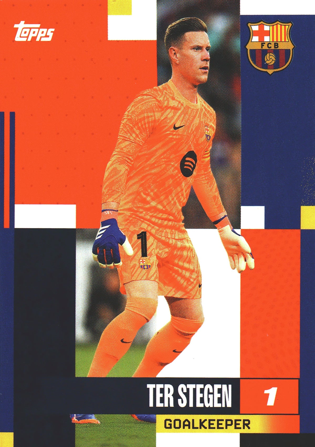 2024 Topps FC Barcelona Team Set Marc-André ter Stegen #1 FC Barcelona