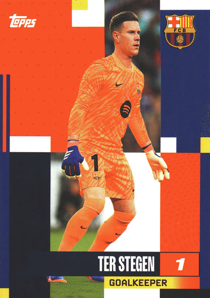 2024 Topps FC Barcelona Team Set Marc-André ter Stegen #1 FC Barcelona